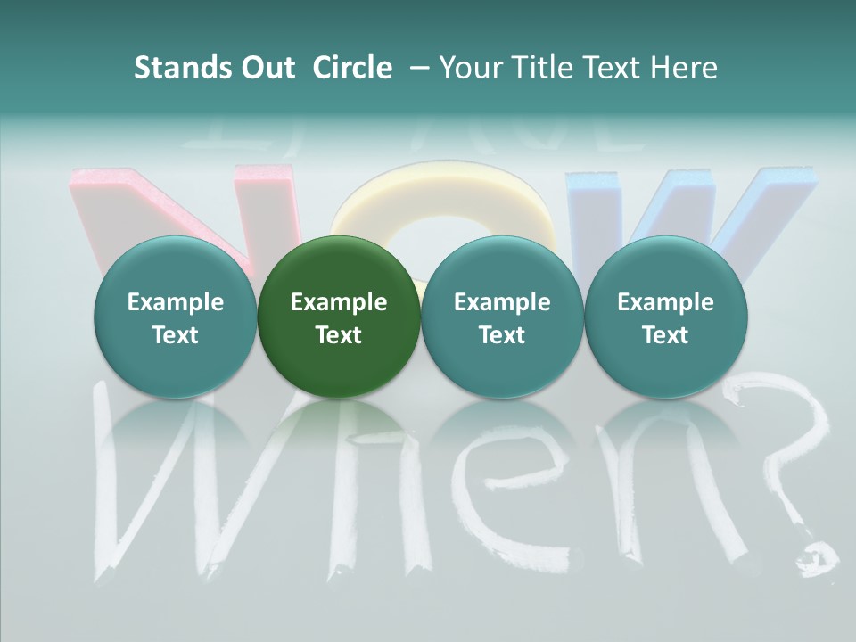 Light Time Black PowerPoint Template