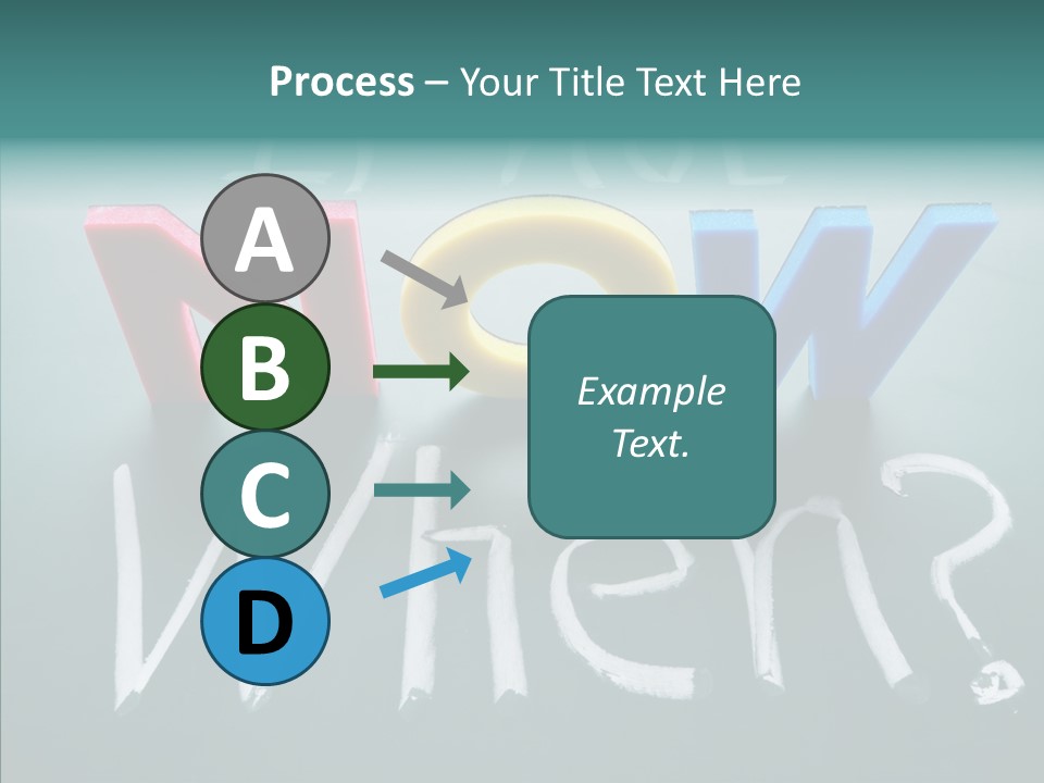 Light Time Black PowerPoint Template