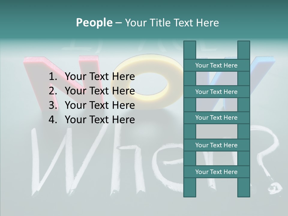 Light Time Black PowerPoint Template