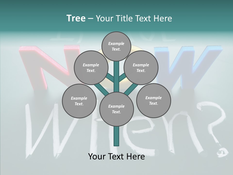Light Time Black PowerPoint Template