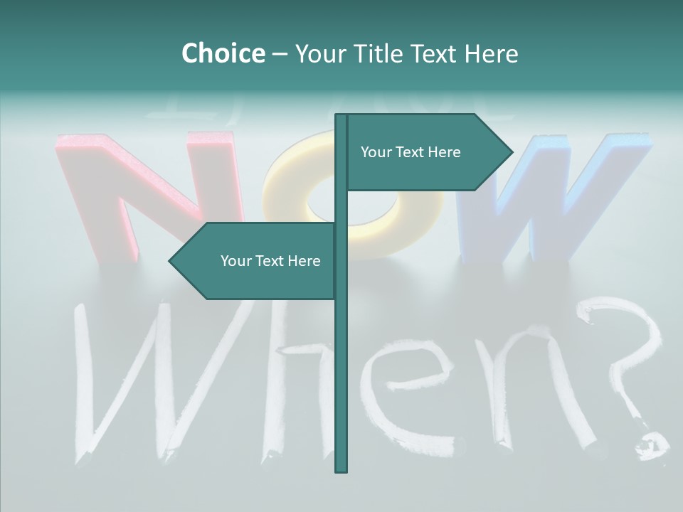 Light Time Black PowerPoint Template