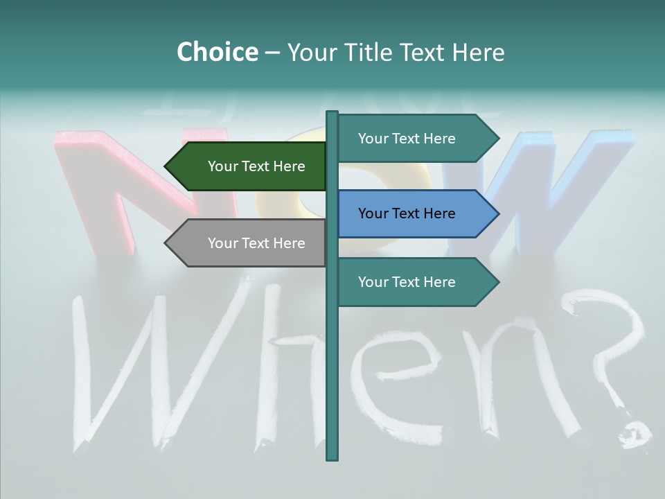 Light Time Black PowerPoint Template