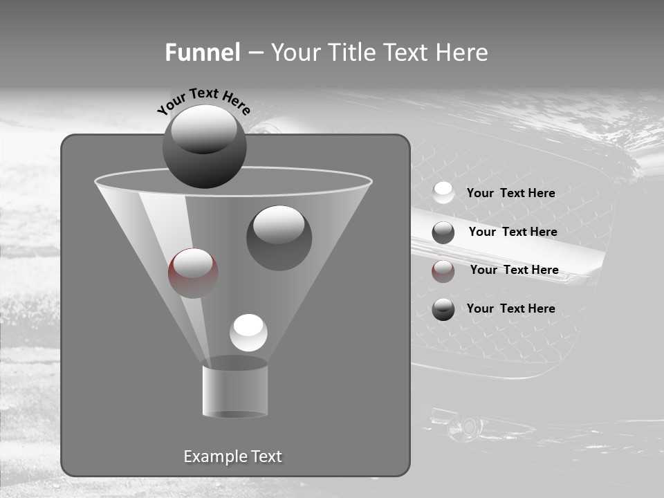 A Mercedes Car Parked On The Side Of The Road PowerPoint Template