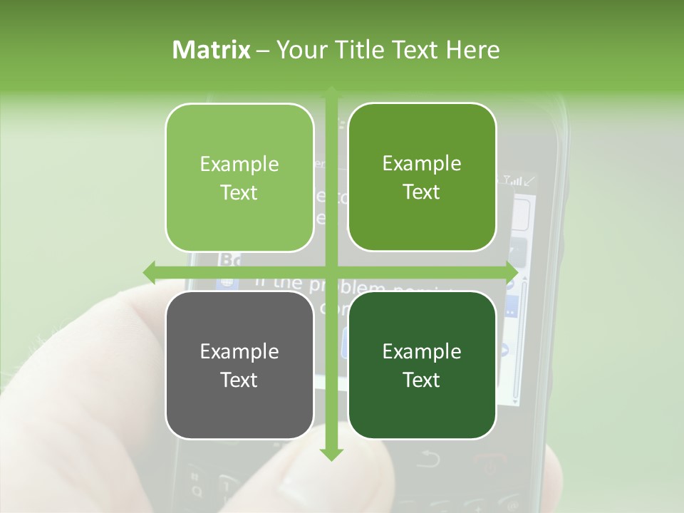 Service Users Server PowerPoint Template