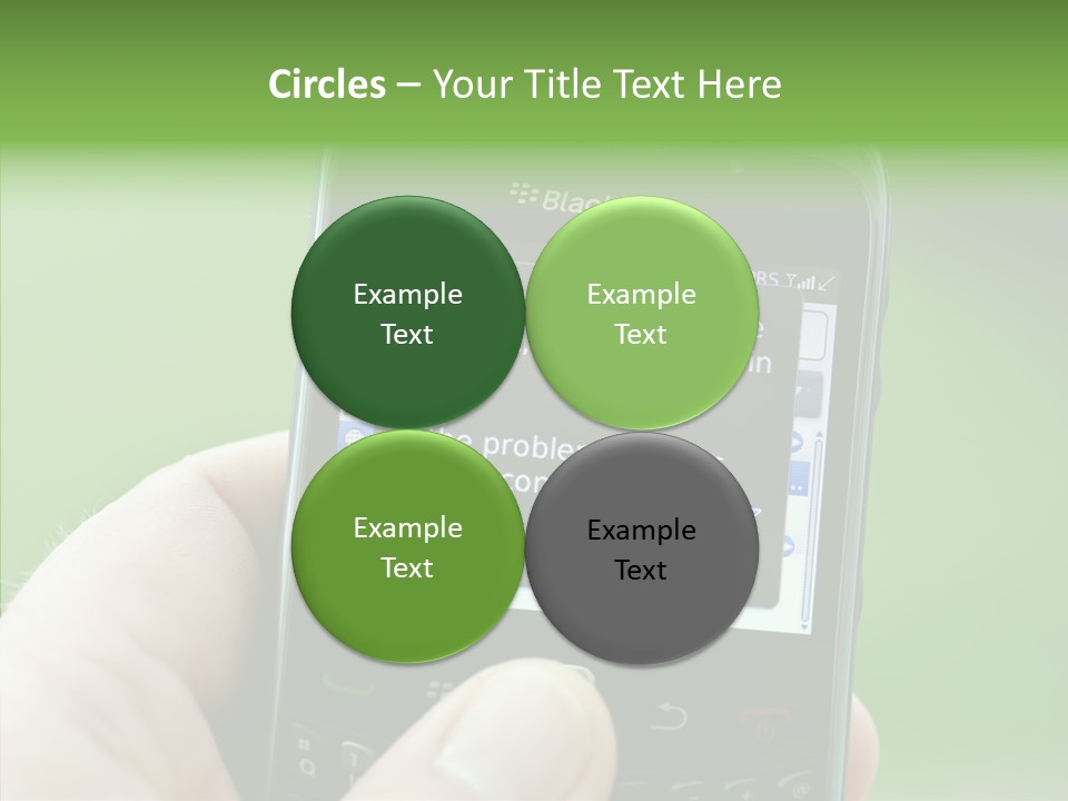Service Users Server PowerPoint Template