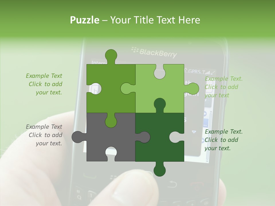 Service Users Server PowerPoint Template