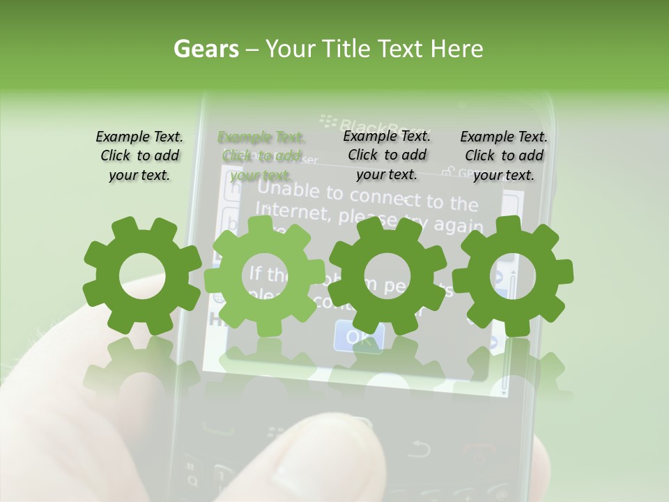 Service Users Server PowerPoint Template