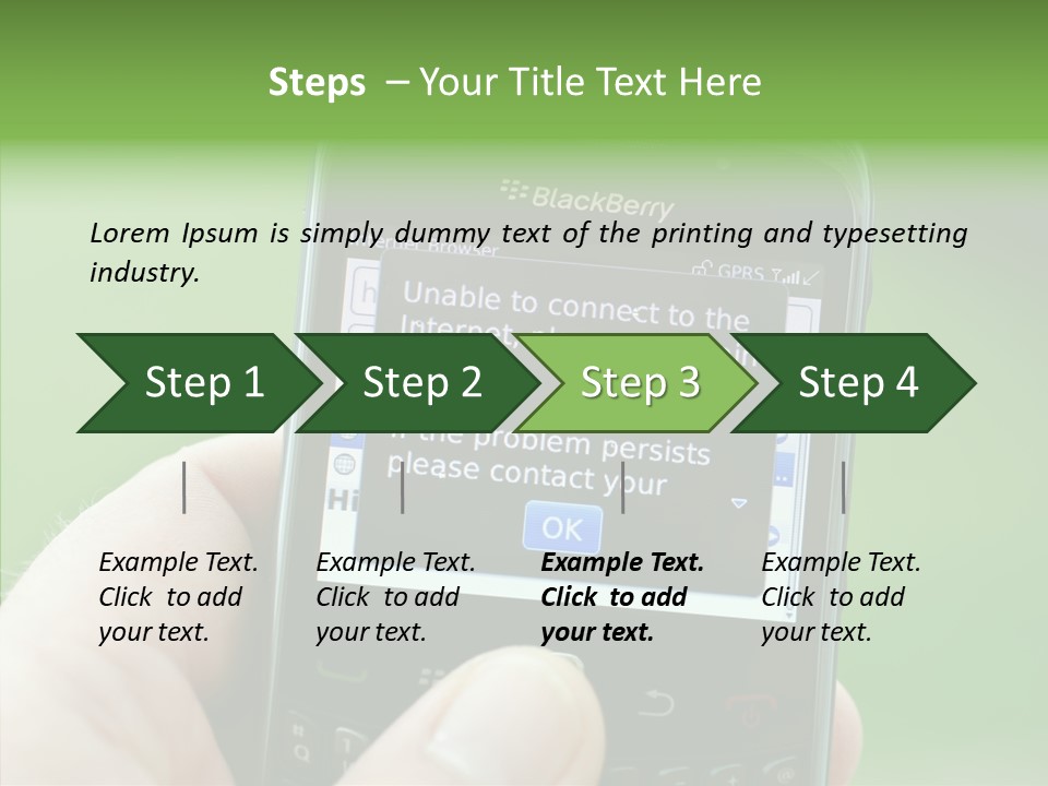 Service Users Server PowerPoint Template