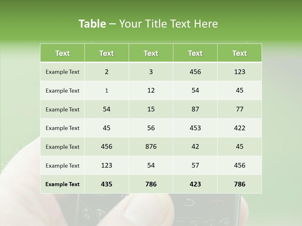 Service Users Server PowerPoint Template
