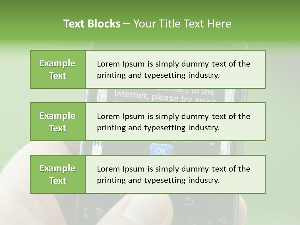 Service Users Server PowerPoint Template