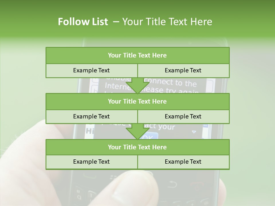 Service Users Server PowerPoint Template
