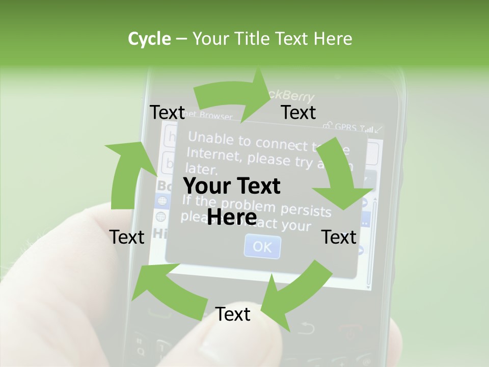 Service Users Server PowerPoint Template