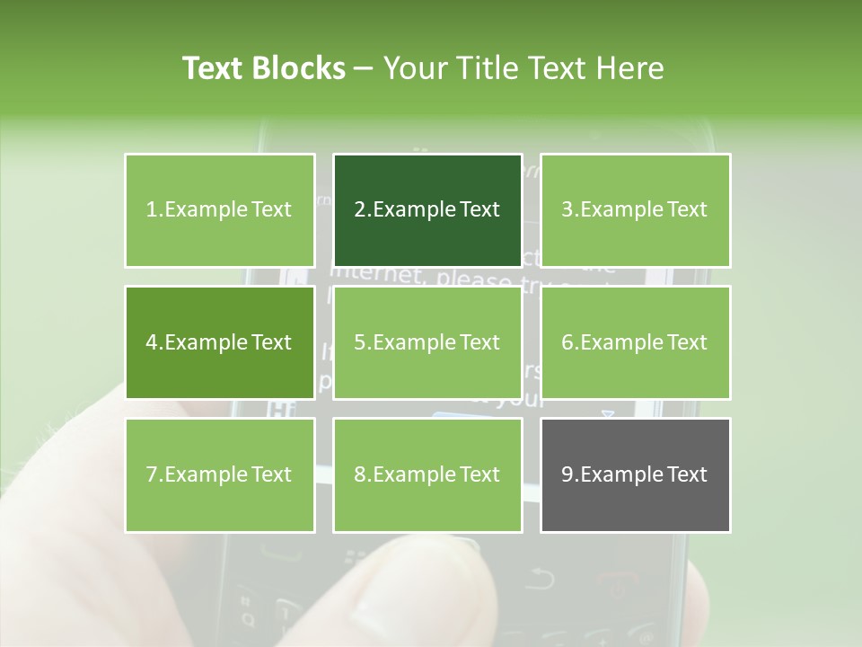 Service Users Server PowerPoint Template
