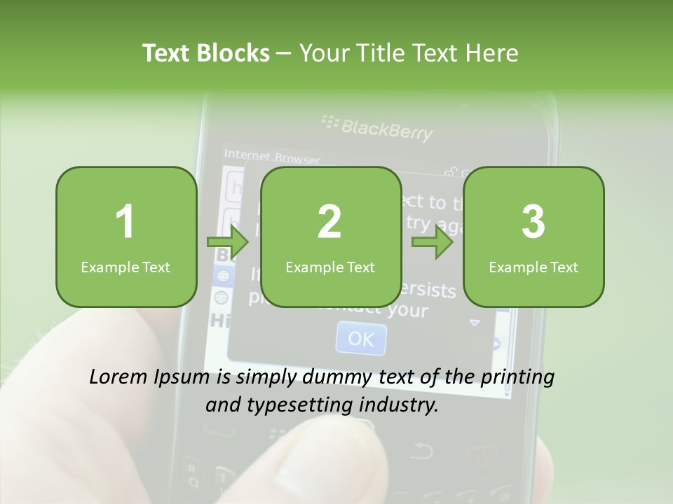 Service Users Server PowerPoint Template