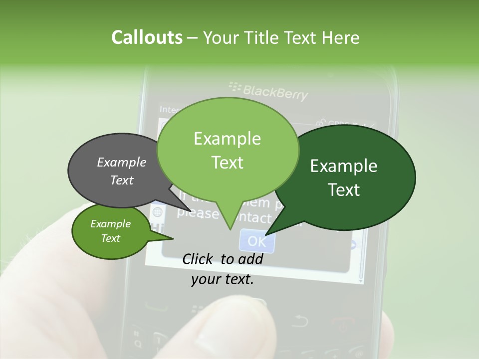 Service Users Server PowerPoint Template