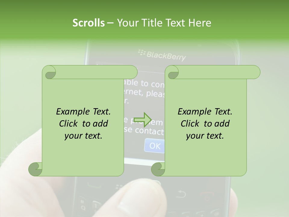 Service Users Server PowerPoint Template