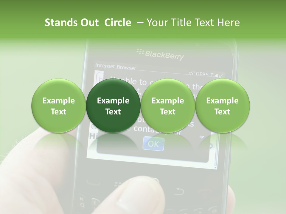 Service Users Server PowerPoint Template