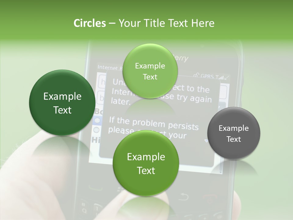 Service Users Server PowerPoint Template