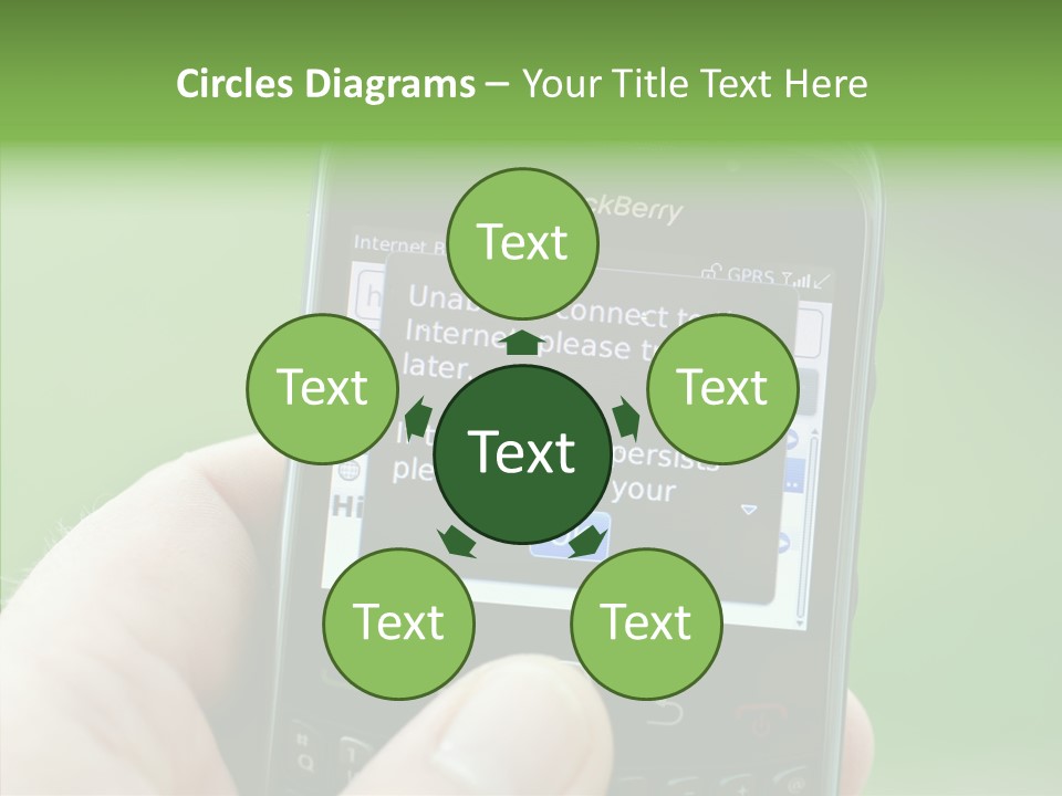 Service Users Server PowerPoint Template