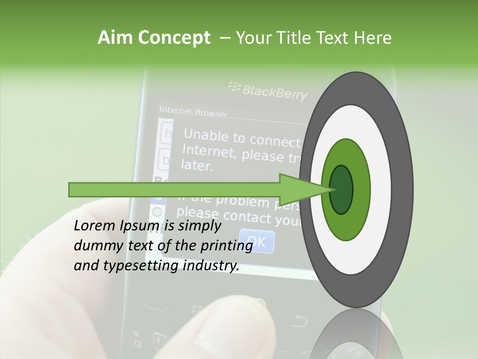 Service Users Server PowerPoint Template