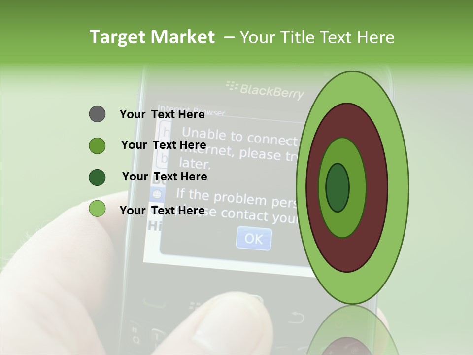 Service Users Server PowerPoint Template