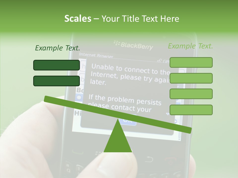 Service Users Server PowerPoint Template
