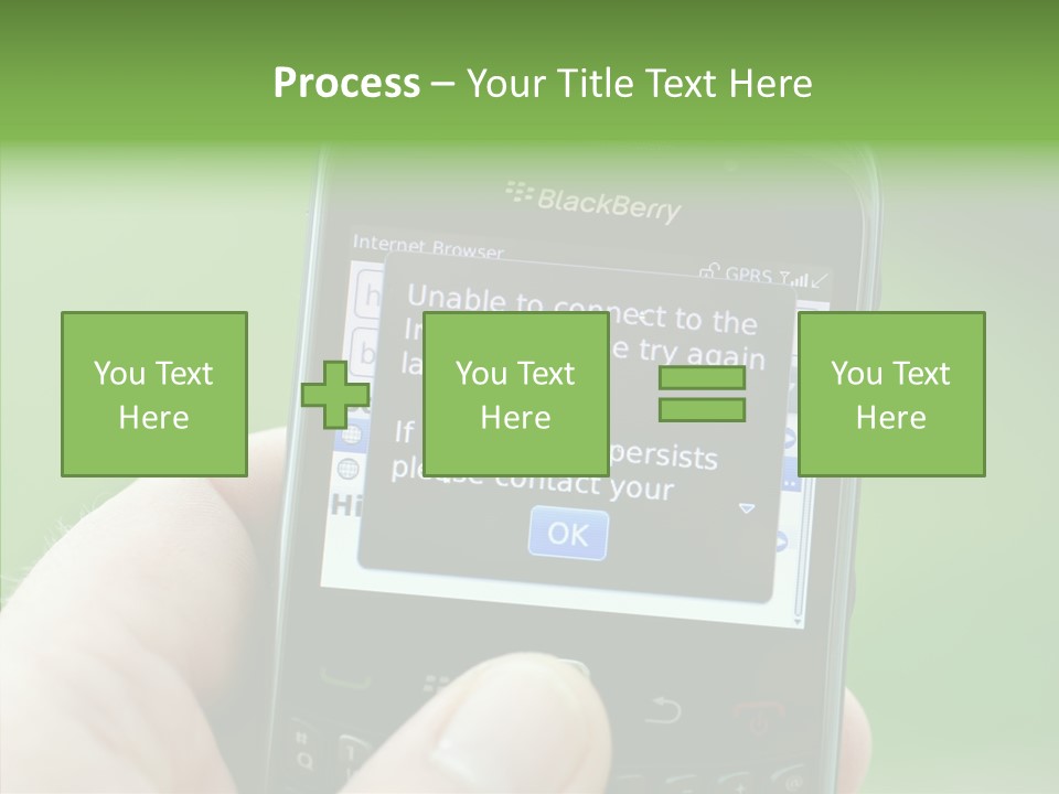 Service Users Server PowerPoint Template
