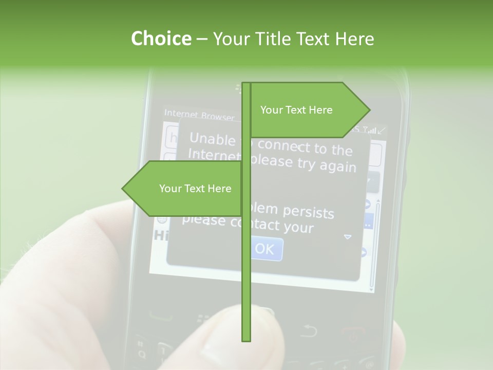 Service Users Server PowerPoint Template