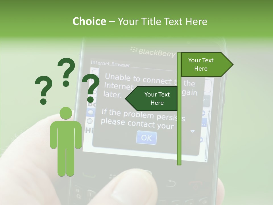 Service Users Server PowerPoint Template