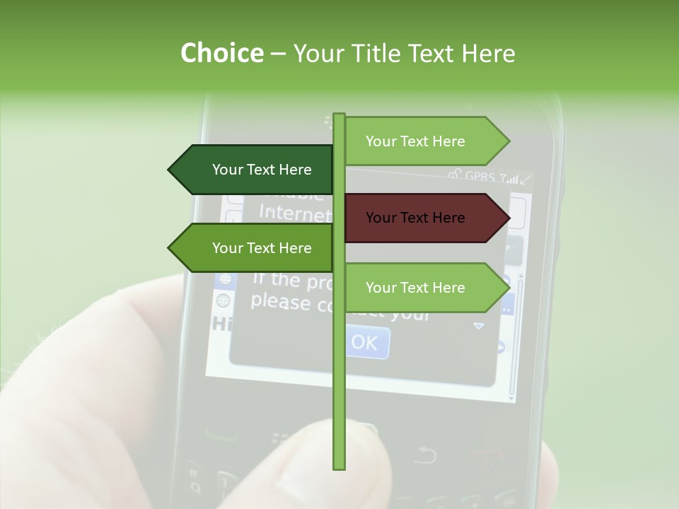Service Users Server PowerPoint Template