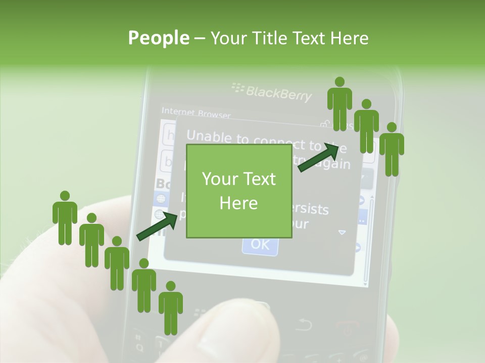 Service Users Server PowerPoint Template