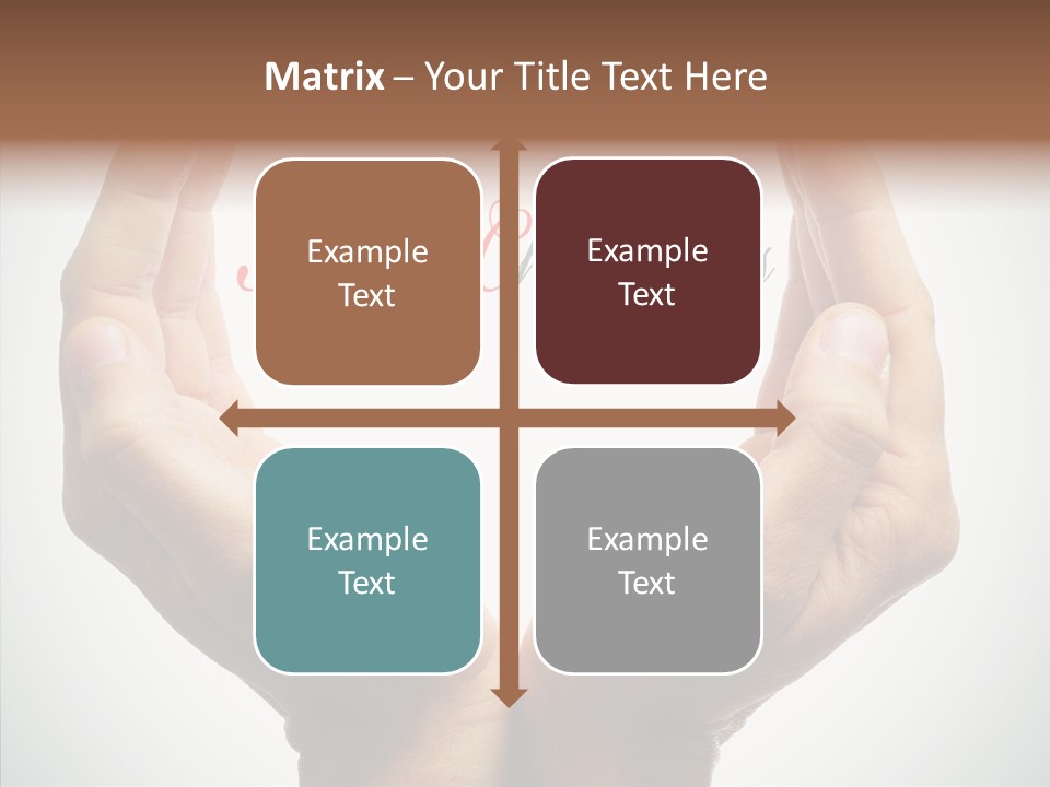 Love Vignetting Black PowerPoint Template