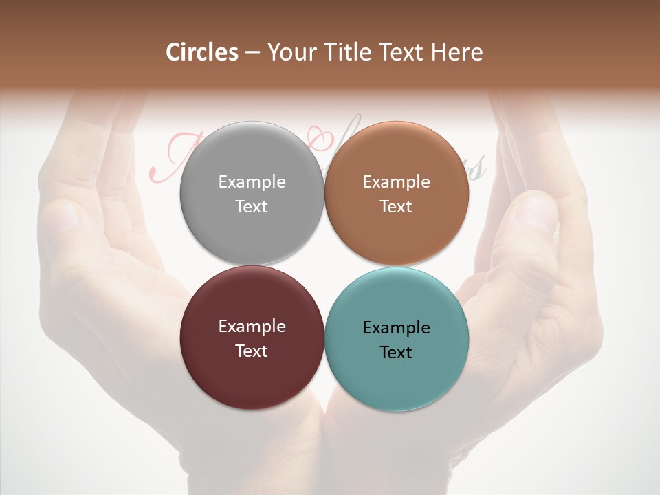 Love Vignetting Black PowerPoint Template
