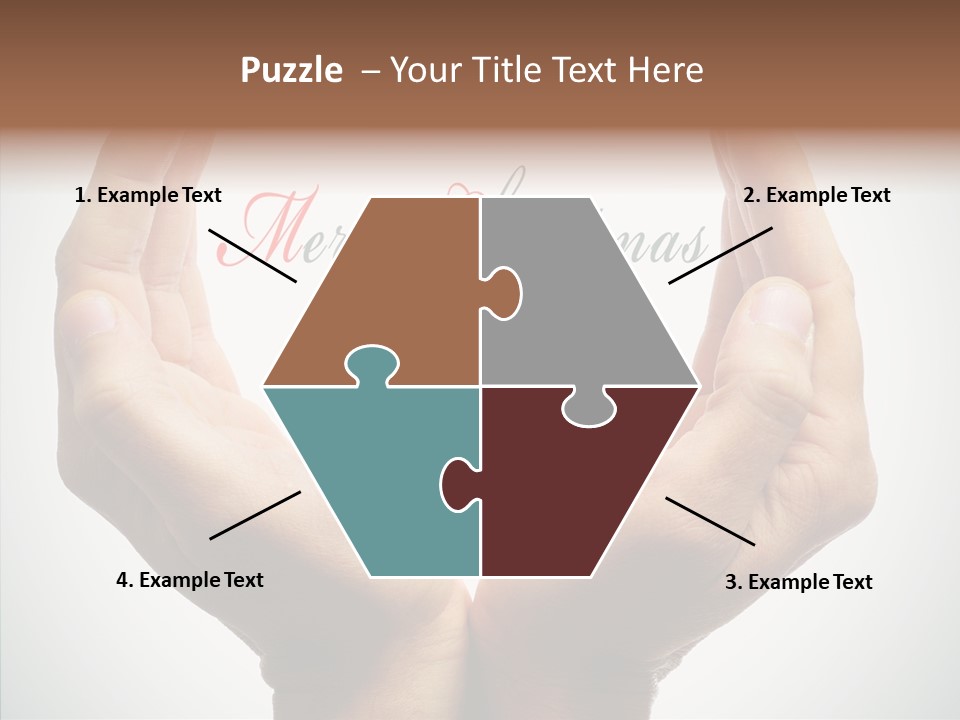 Love Vignetting Black PowerPoint Template