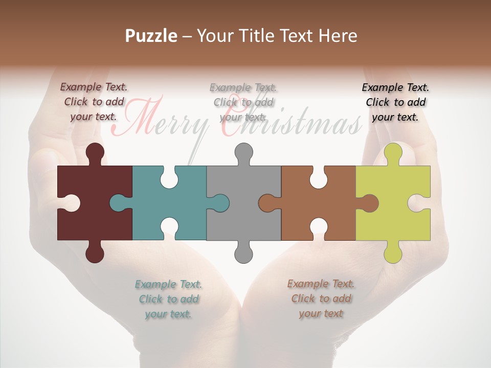 Love Vignetting Black PowerPoint Template