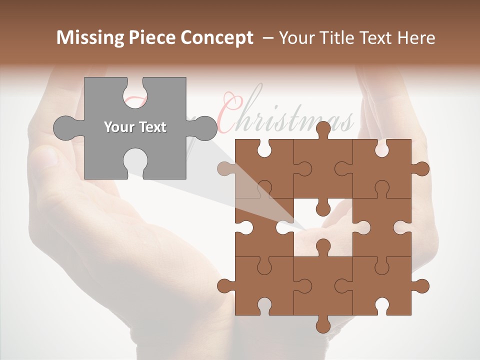 Love Vignetting Black PowerPoint Template