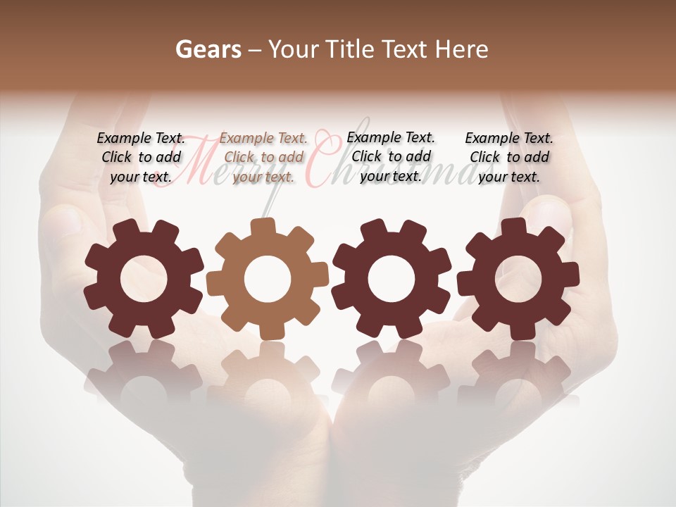 Love Vignetting Black PowerPoint Template