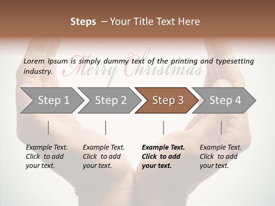 Love Vignetting Black PowerPoint Template