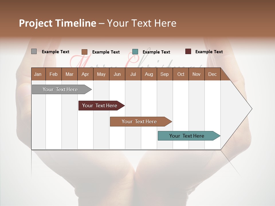 Love Vignetting Black PowerPoint Template