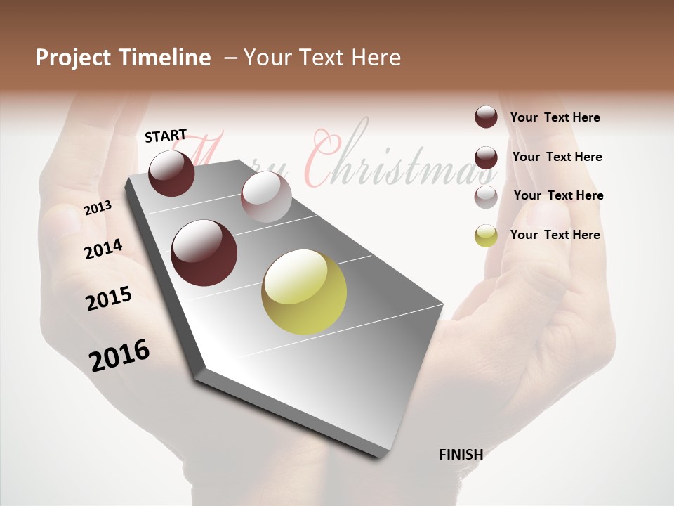 Love Vignetting Black PowerPoint Template