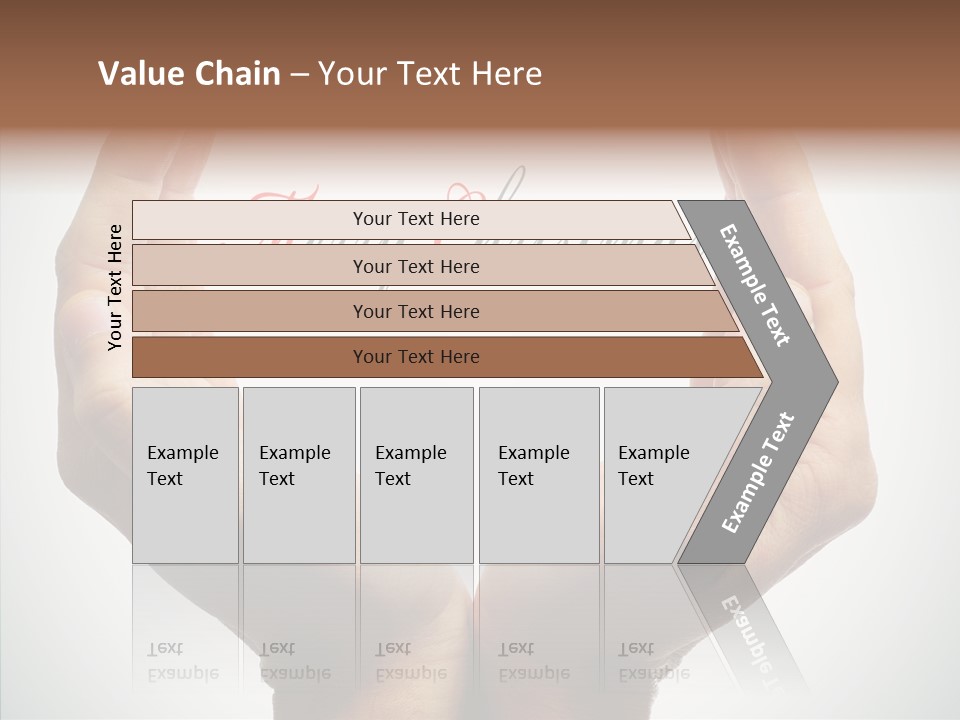 Love Vignetting Black PowerPoint Template