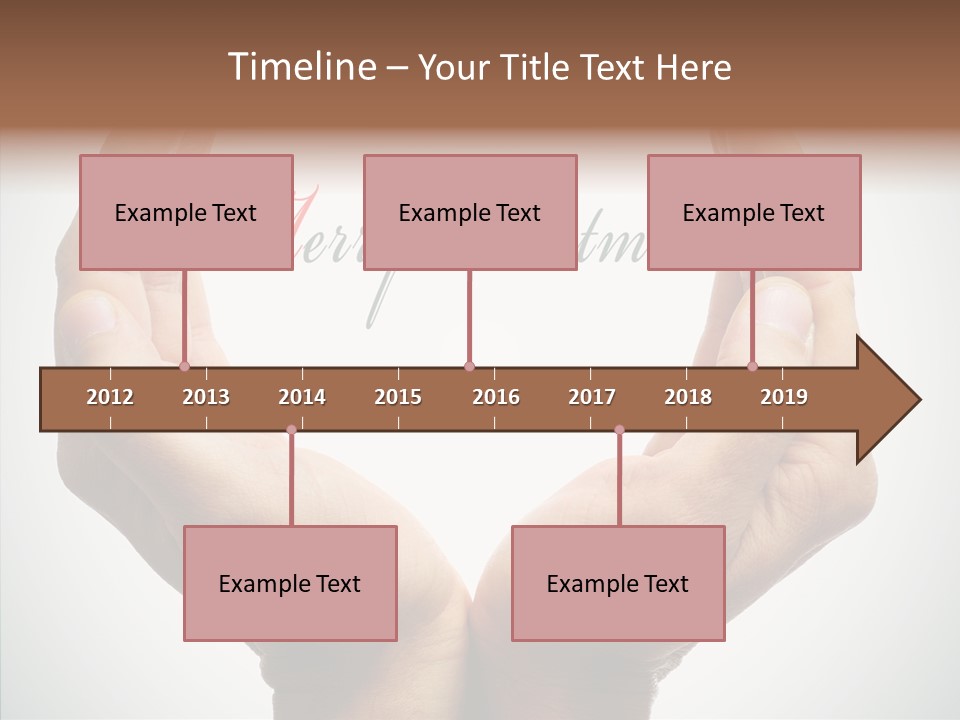 Love Vignetting Black PowerPoint Template