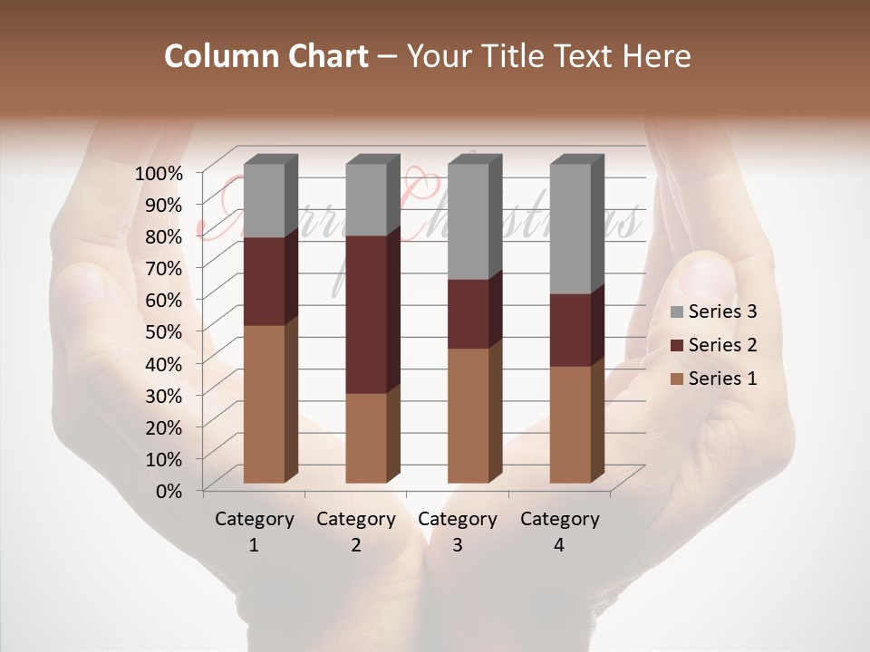 Love Vignetting Black PowerPoint Template