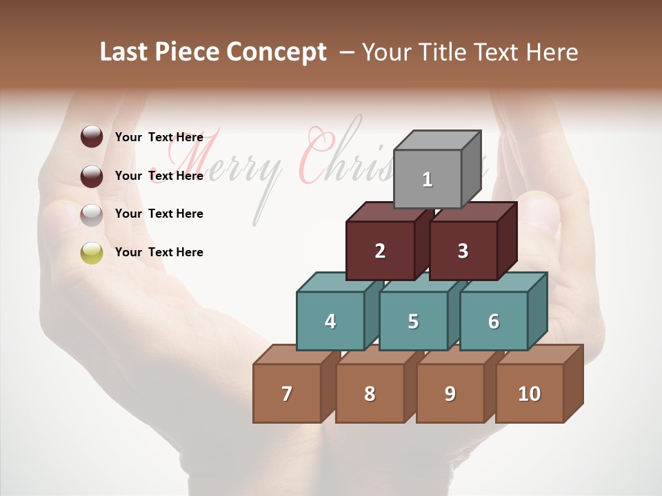 Love Vignetting Black PowerPoint Template