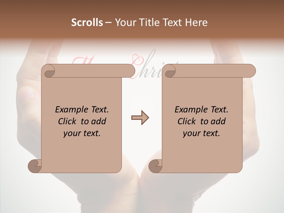 Love Vignetting Black PowerPoint Template