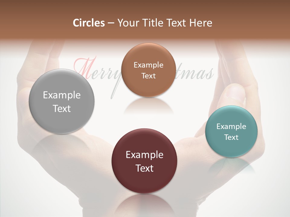 Love Vignetting Black PowerPoint Template