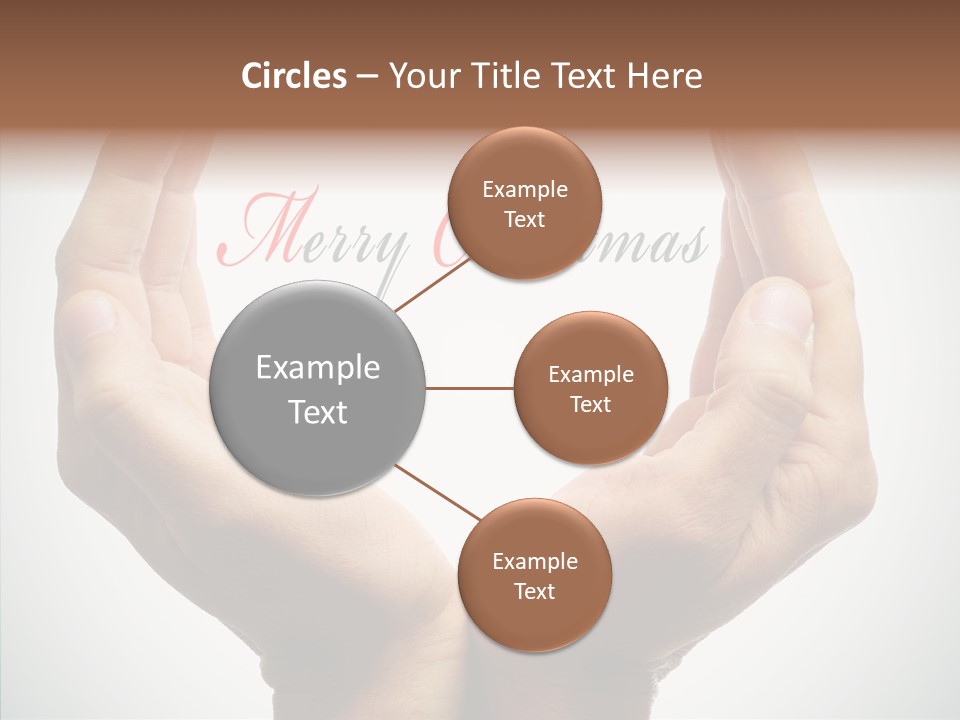Love Vignetting Black PowerPoint Template