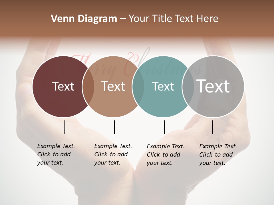 Love Vignetting Black PowerPoint Template