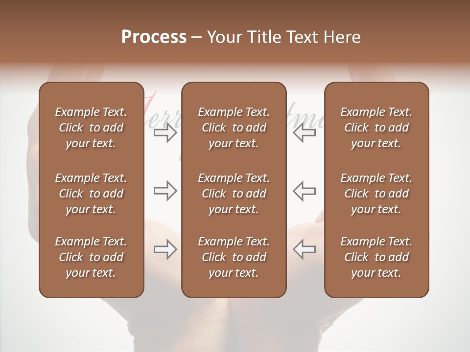 Love Vignetting Black PowerPoint Template