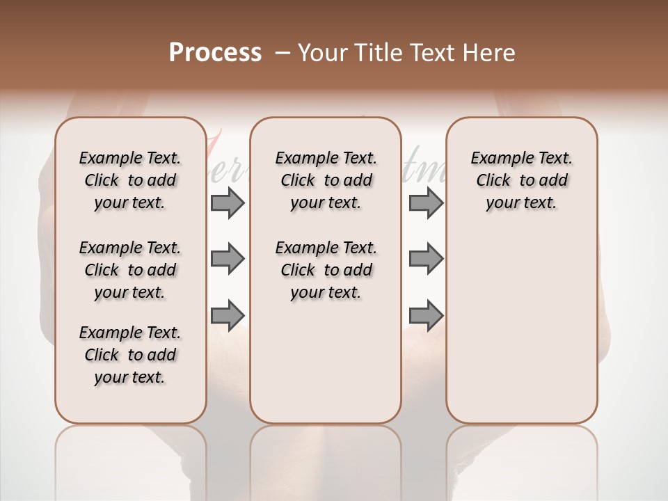Love Vignetting Black PowerPoint Template